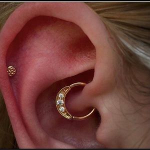 BVLA Janna Hinge Clicker Hoop Rose gold 14k